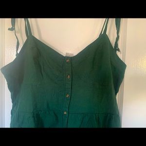 Aerie linen corset dress (NWT)